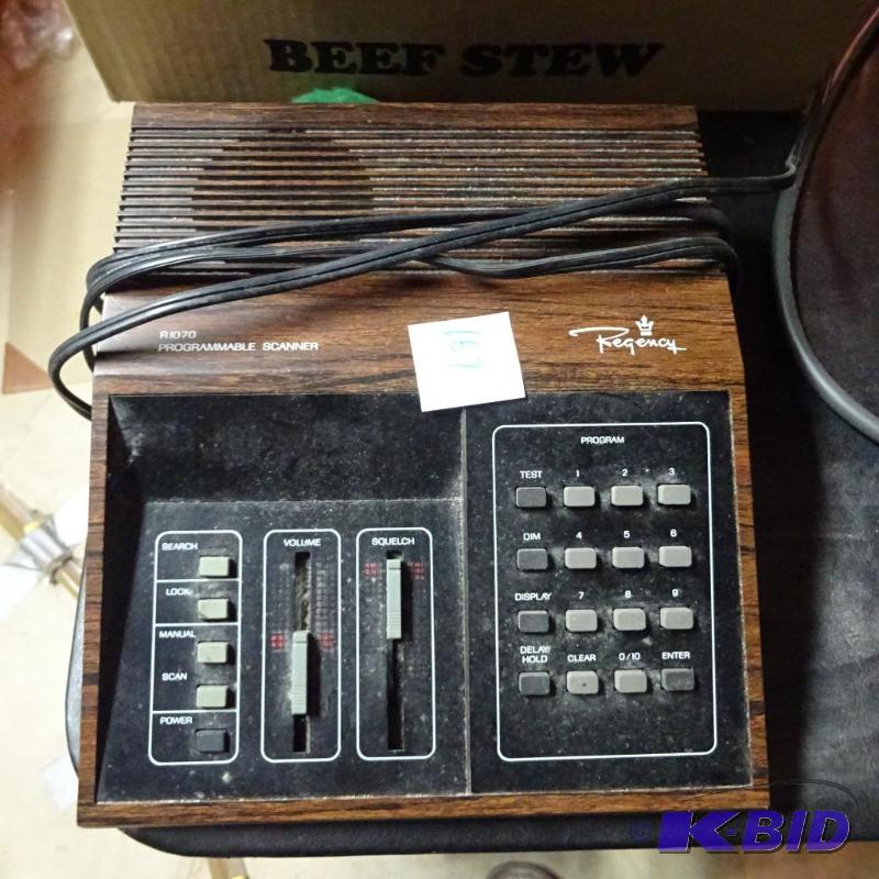 lot 167 image: Regency R1070 Programmable Scanner...