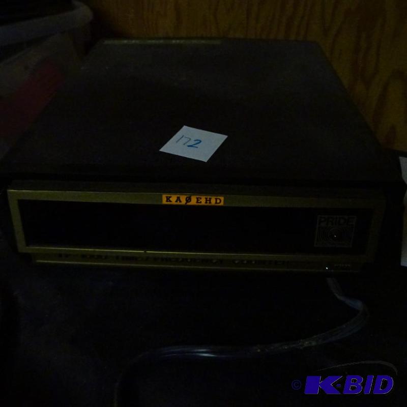 lot 172 image: TF-1000 Time Frequency Counter...