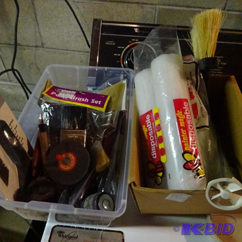 lot 180 image: Paint Supplies...