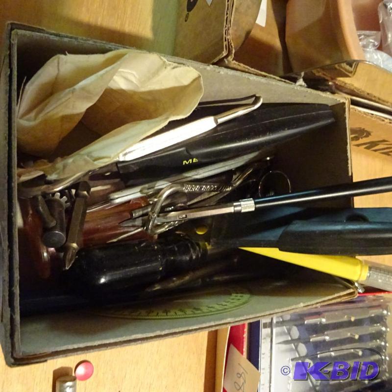 lot 185 image: Small Box of Misc Tools...