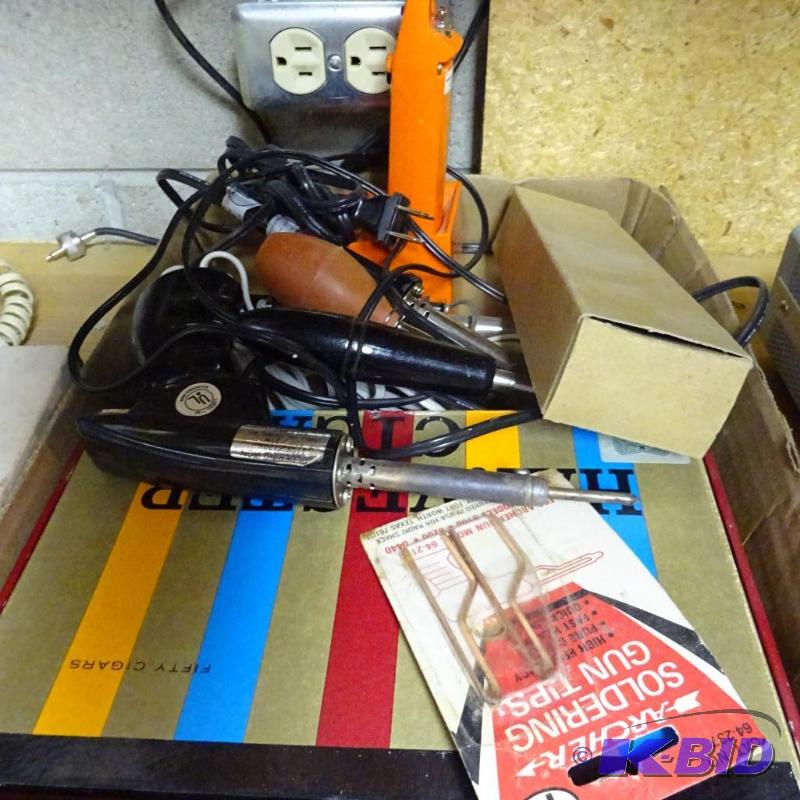lot 20 image: Misc Soldering Guns...