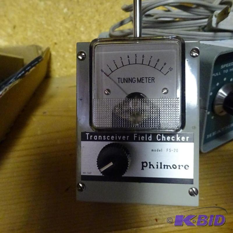 lot 21 image: Philmore Model No FS20 Field Strength Meter S...