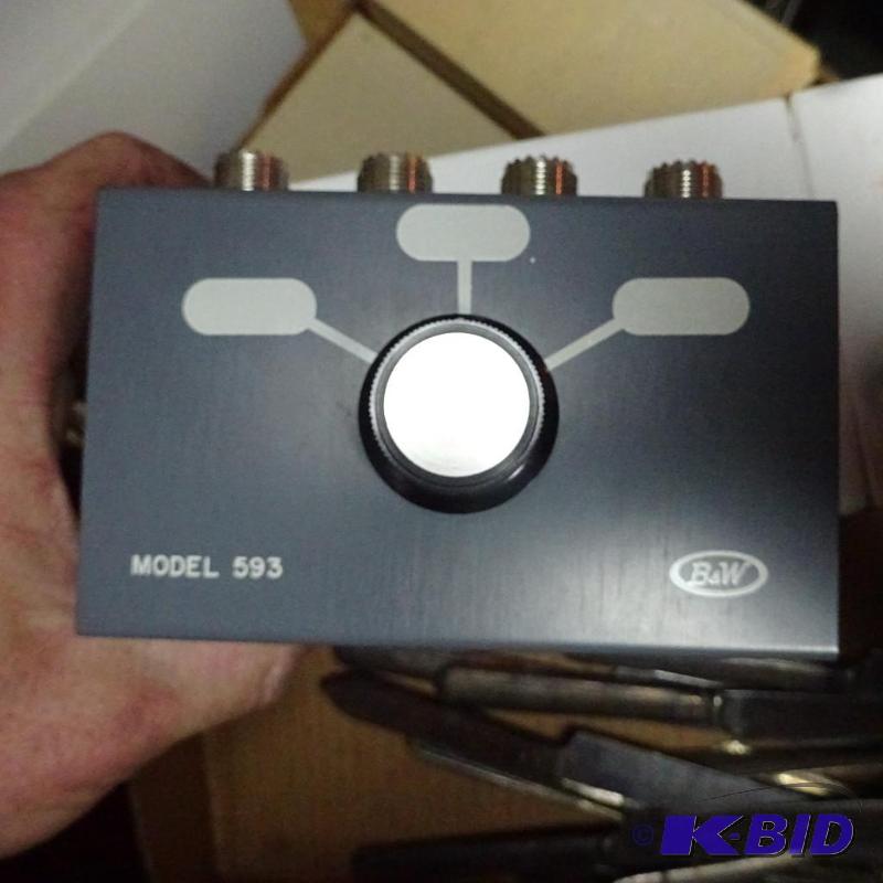 lot 22 image: Barker and Wiliamson Coaxial Switch Model 593...