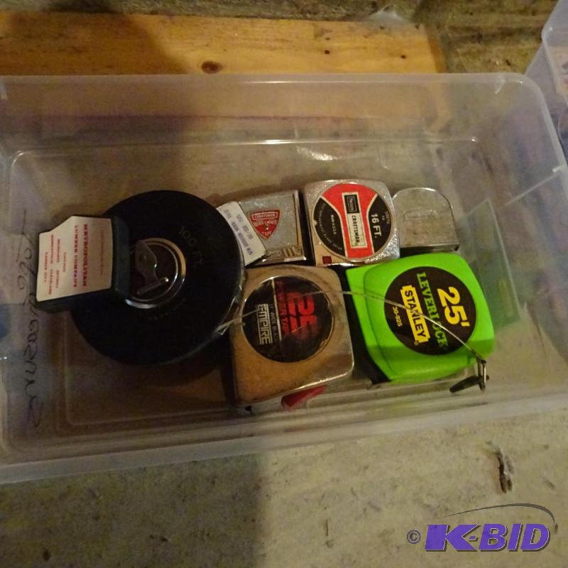 lot 221 image: Misc Tape Measurers...