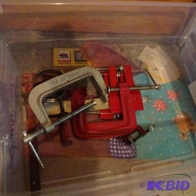 lot 222 image: Misc C Clamps...