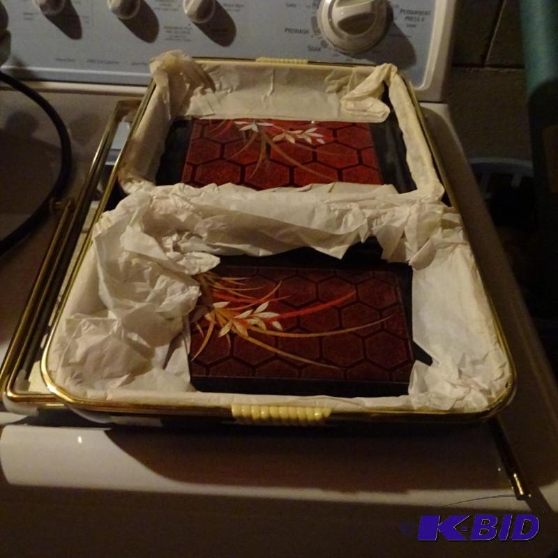lot 226 image: Plastic 3 Piece Tray Set New...