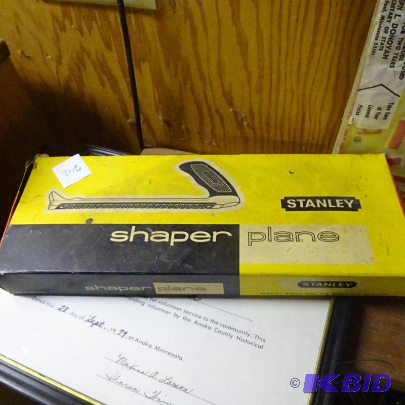 lot 242 image: Vintage StanleyShaper Planer...