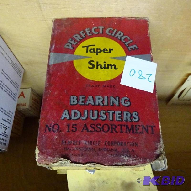 lot 280 image: Perfect Circle Super Thin Bearing Adjusters...