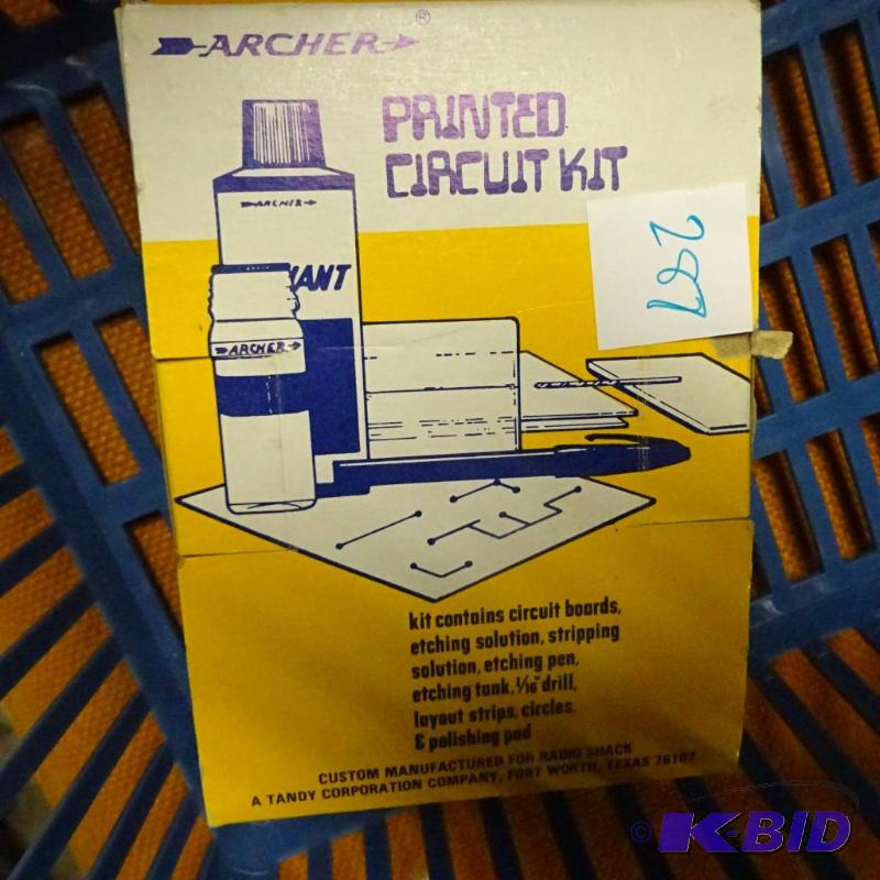 lot 287 image: Printed Circuit Kit...