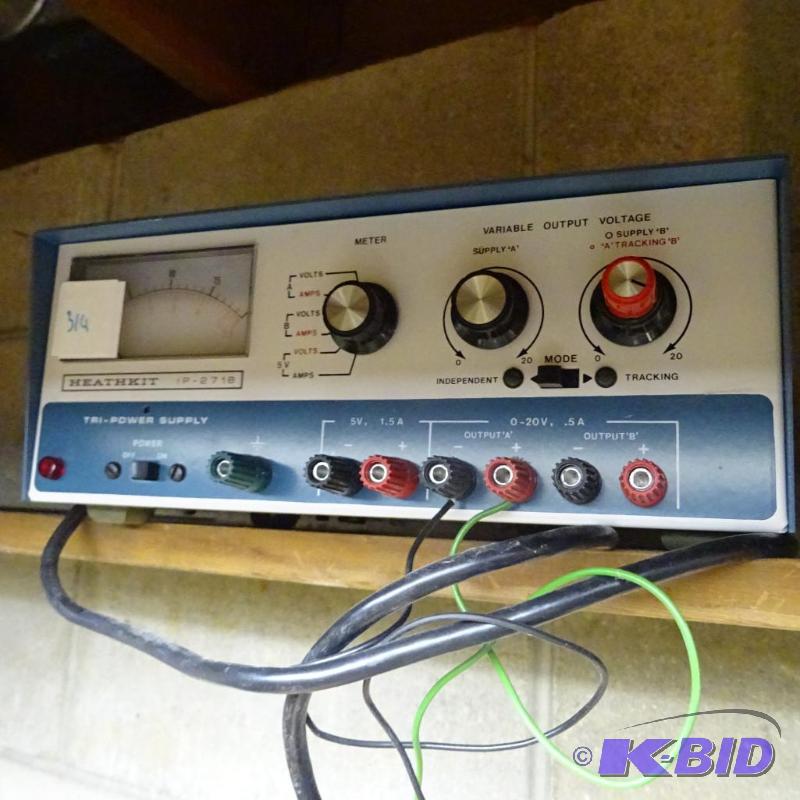 lot 314 image: Helth Kit 1P-2718 Tri Power Supply...