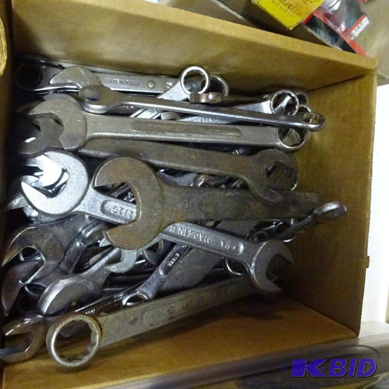 lot 317 image: Misc Hand Wrenches...