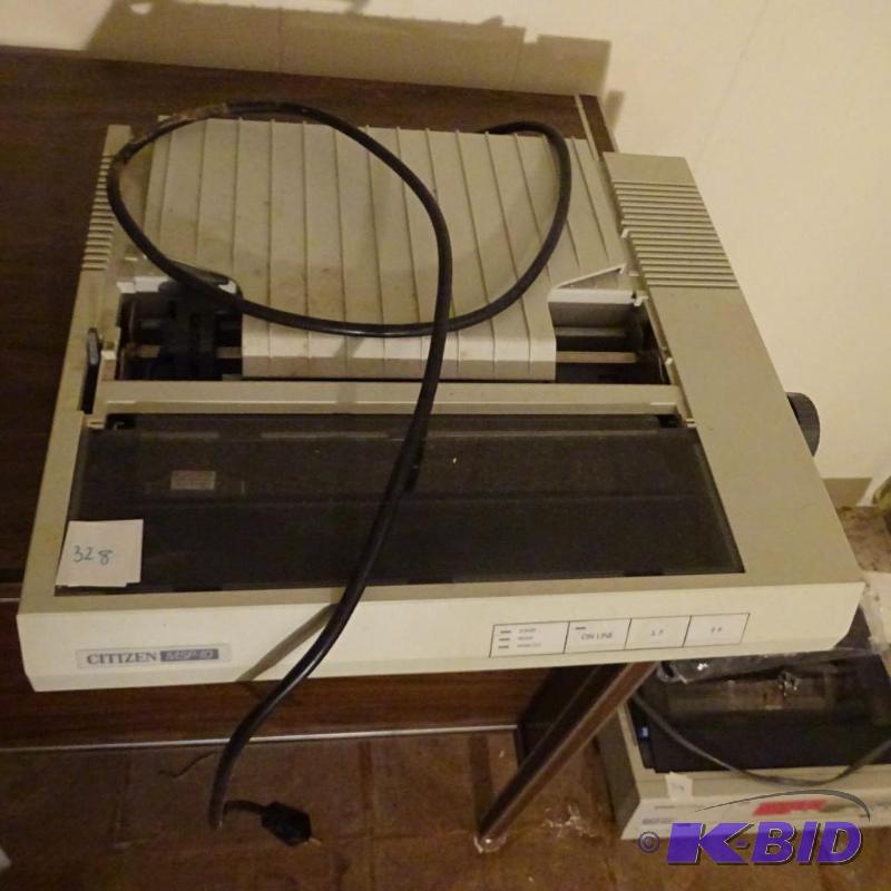 lot 328 image: Citizen MSP-10 Printer...