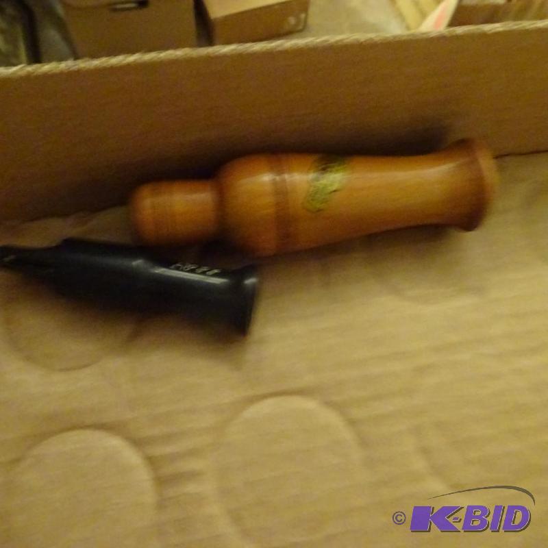 lot 339 image: Duck Calls, Wood and Plastic...