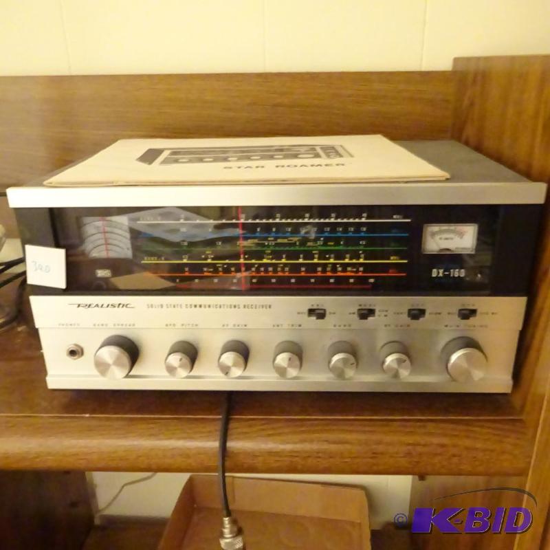 lot 340 image: Realistic Solid State Communications Receiver...