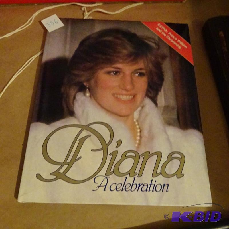lot 356 image: Diana A Celebration Book...