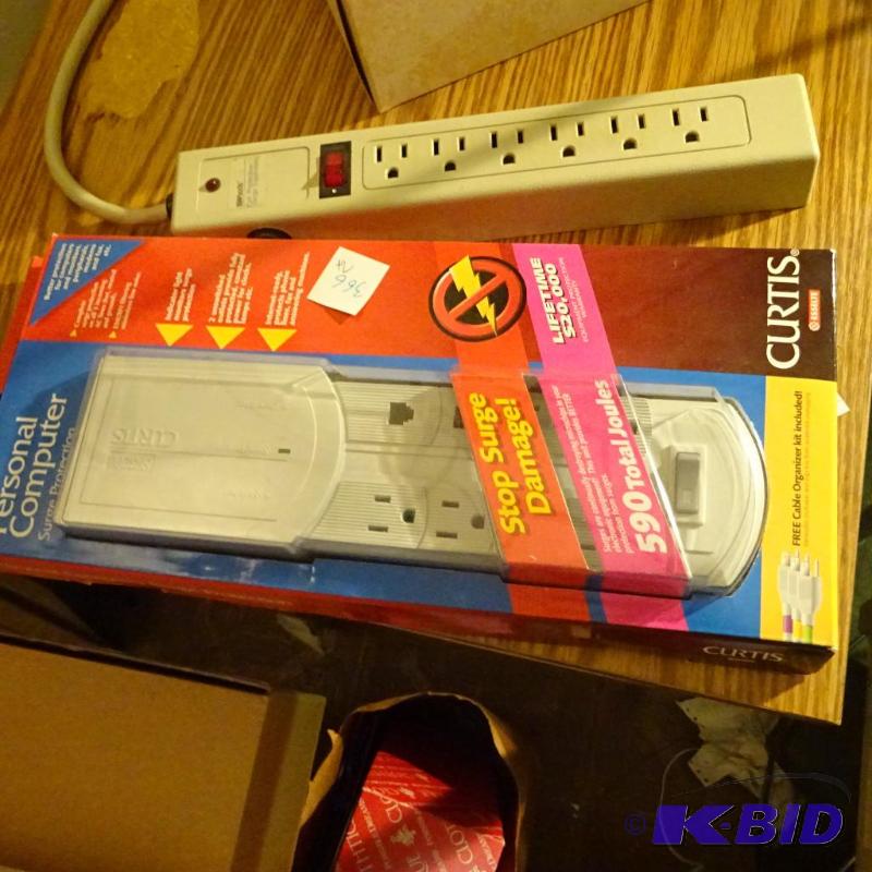 lot 366 image: 2 Surge Protectors...