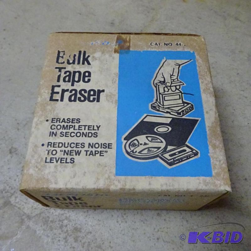lot 387 image: Realistic bulk tape eraser...