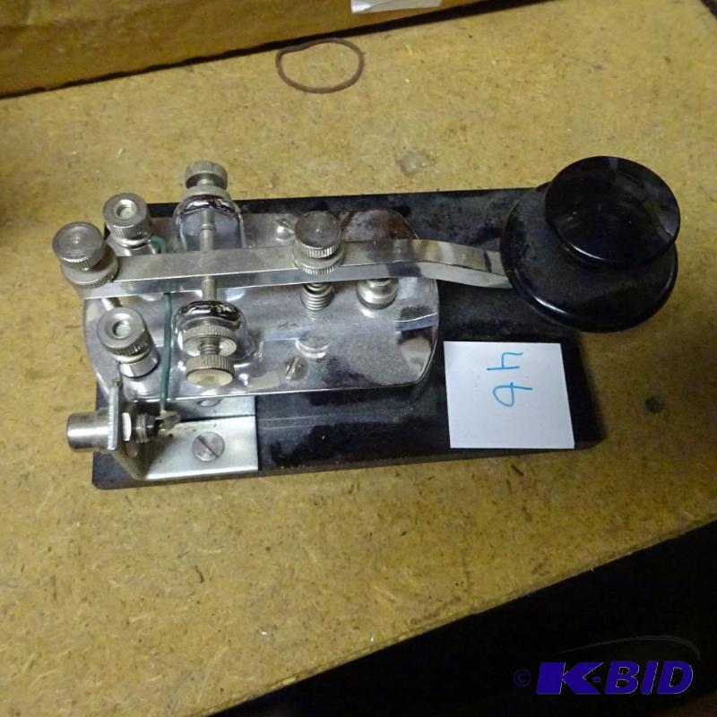 lot 46 image: Morse Code Sender...