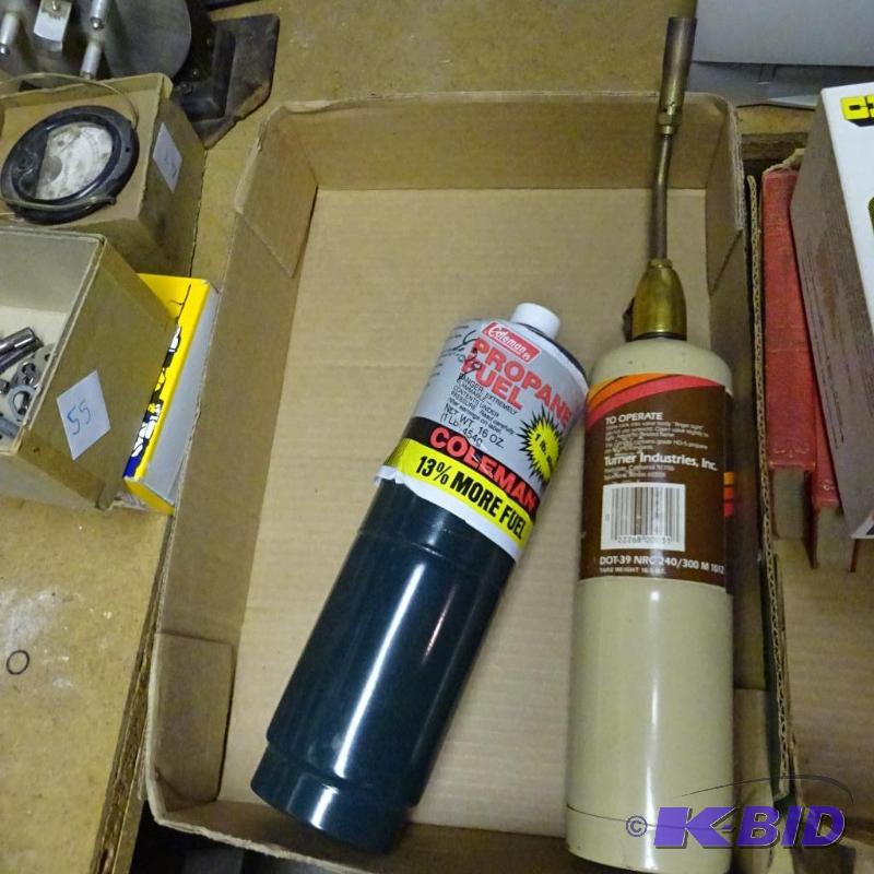 lot 52 image: PropaneTorch With ExtraTank of Gas...