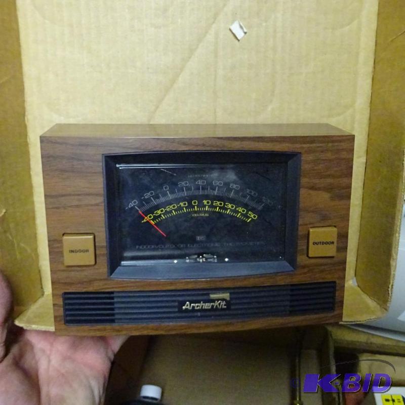 lot 56 image: Archer Kit Indoor Outdoor Thermometer...