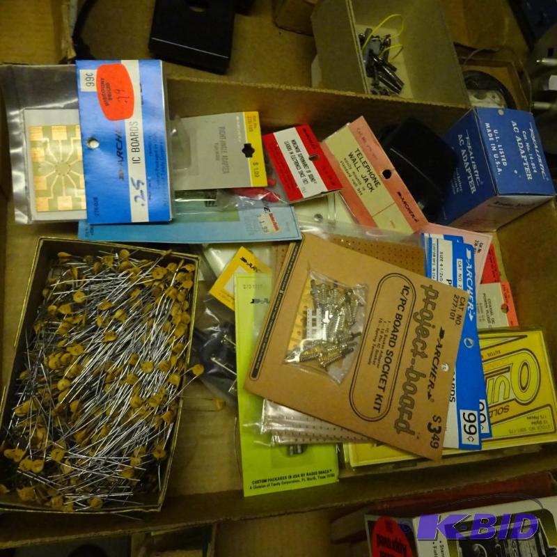 lot 57 image: Misc Electronic Repair Parts...