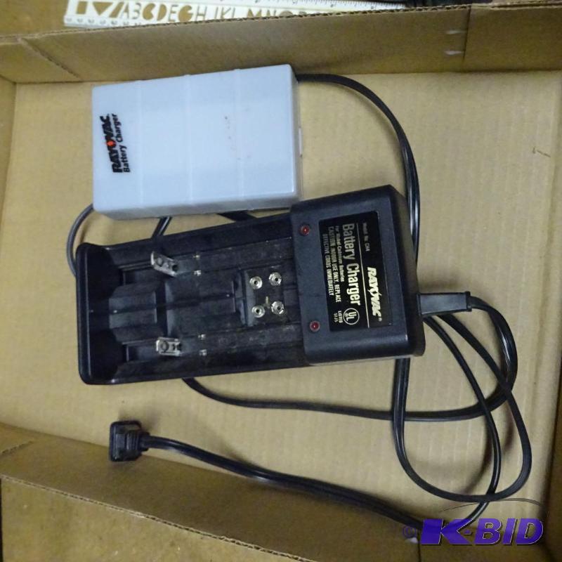 lot 60 image: 2 Rayvoc Battery Chargers...