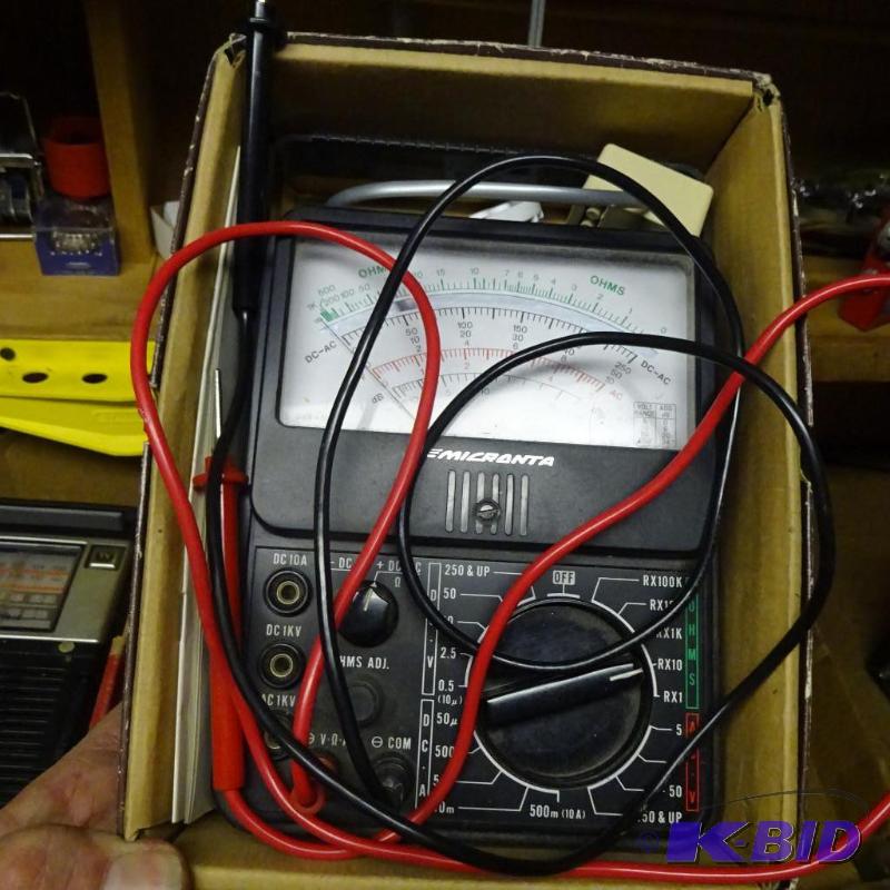 lot 63 image: Micvonta Ohm Meter...