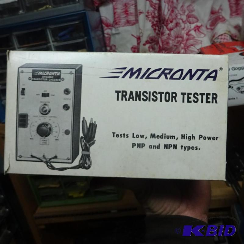 lot 66 image: Micvonia Transistor Tester...