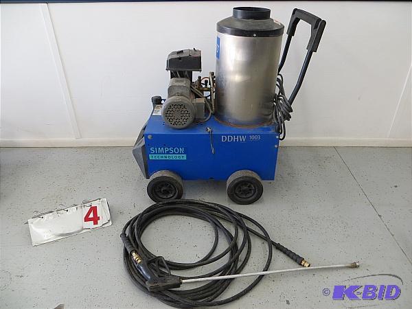 Heated Pressure Washer