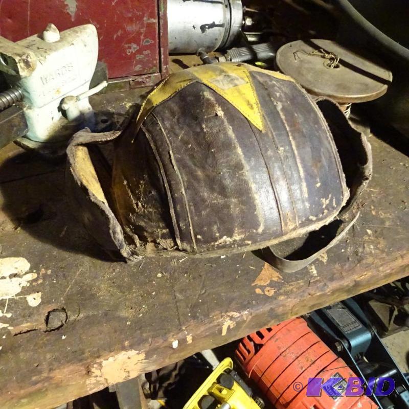 lot 12 image: Vintage Air Force Helmet. Project H-28 CL Hel...