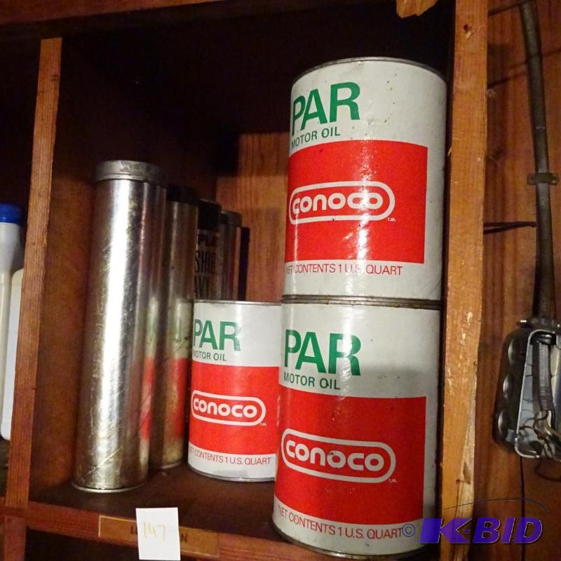 lot 147 image: 10 Weight Oil and Tubes of Grease...