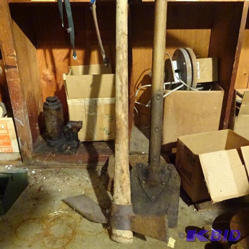 lot 160 image: Chisel and Pick Axe...