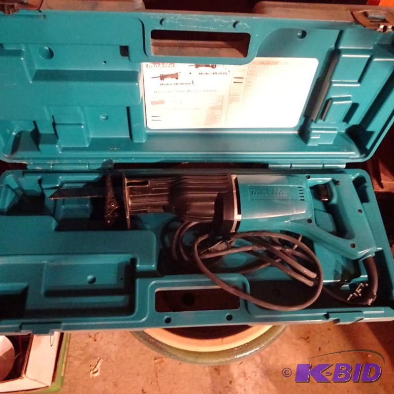 lot 169 image: Makita 120 Volt Sawzall...