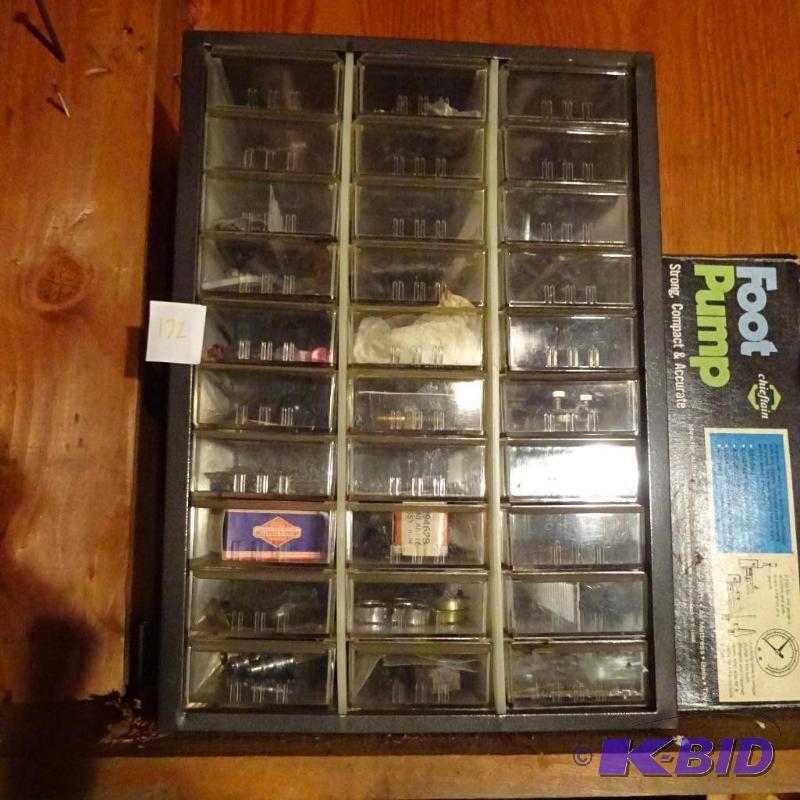 lot 172 image: 30 Drawer Hardware Cabinet...