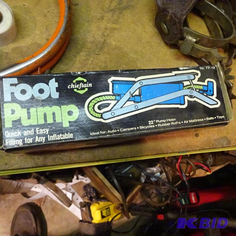 lot 174 image: Foot Pump...