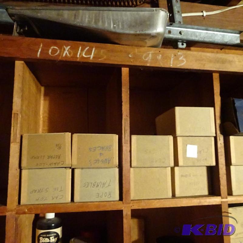 lot 186 image: 30  Boxes of Misc Hardware...