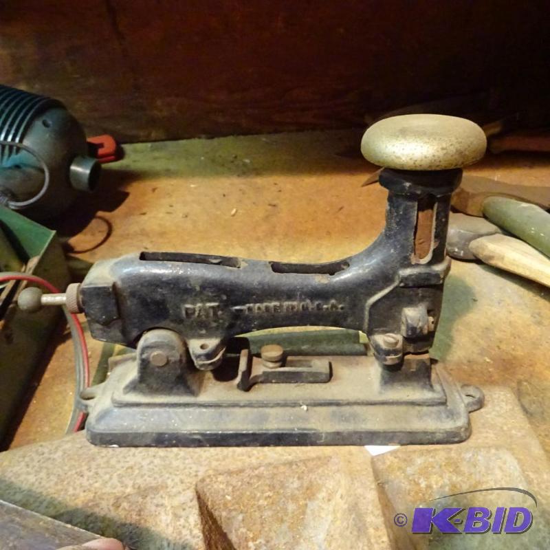 lot 217 image: Vintage Sure Shot Stapler...