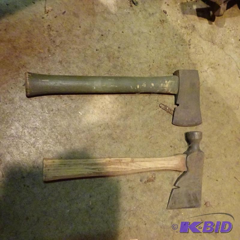 lot 218 image: 2 Hand Hatchets...