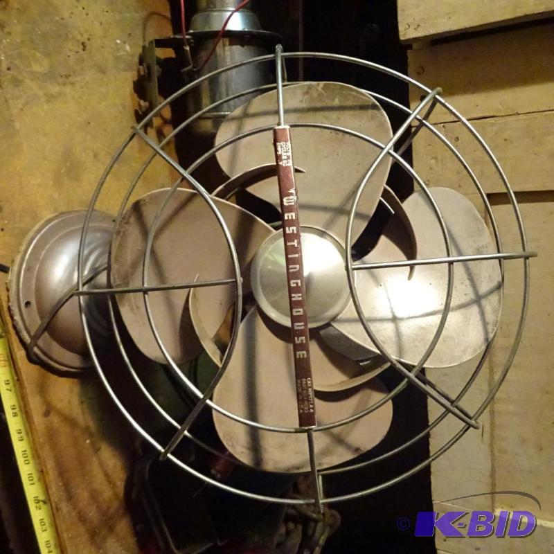 lot 220 image: Vintage Westinghouse Electric Fan...