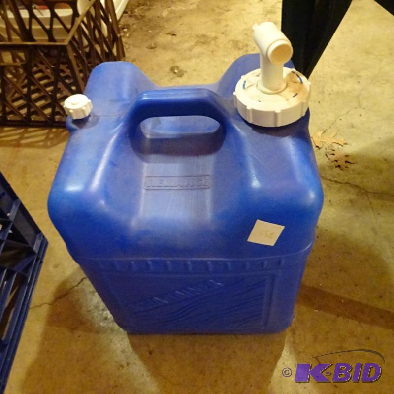 lot 235 image: 5 Gal Water Jug...
