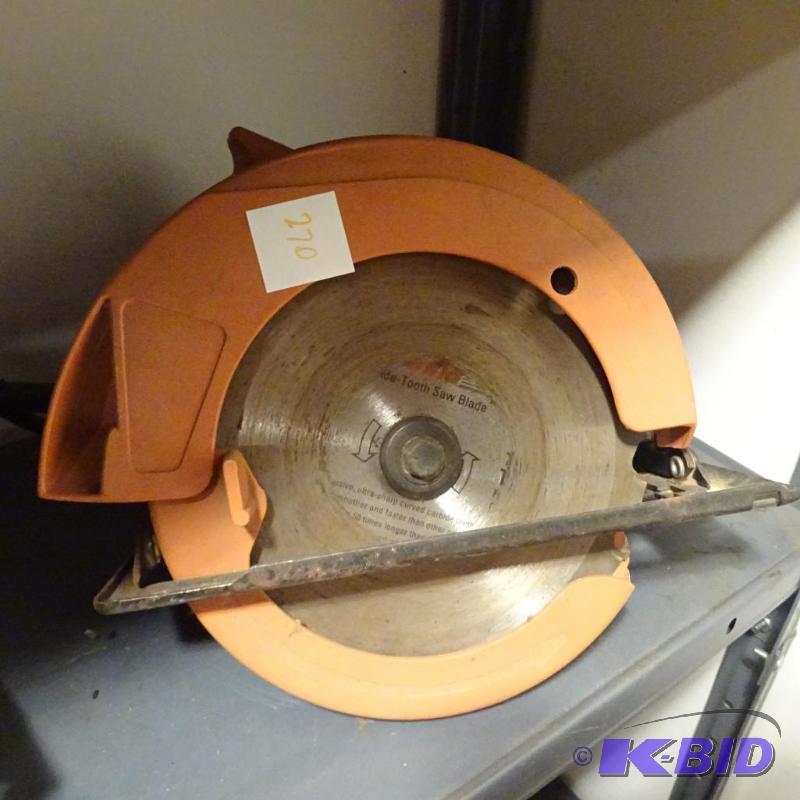 lot 270 image: SkilShop 7 14 Circular Saw...