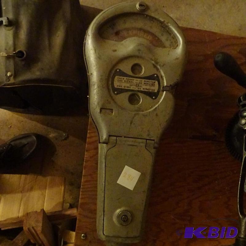 lot 284 image: Vintage Parking MEter...