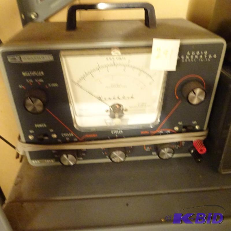 lot 291 image: Heathkit Audio Generator Model 1G-72...