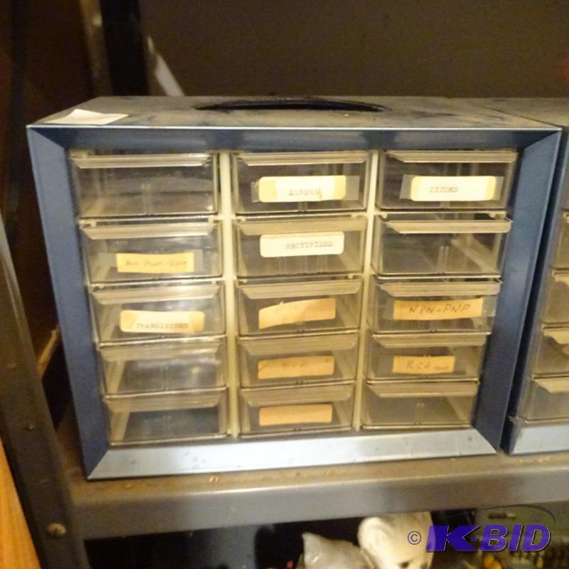 lot 328 image: 15 Drawer Hardware Cabinet...