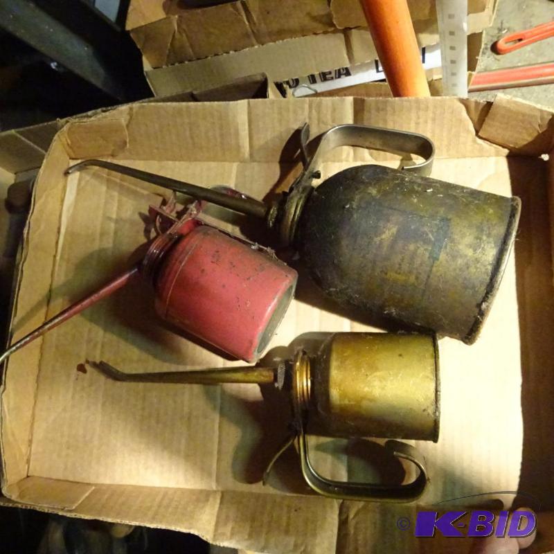 lot 66 image: 3 Oil Cans...