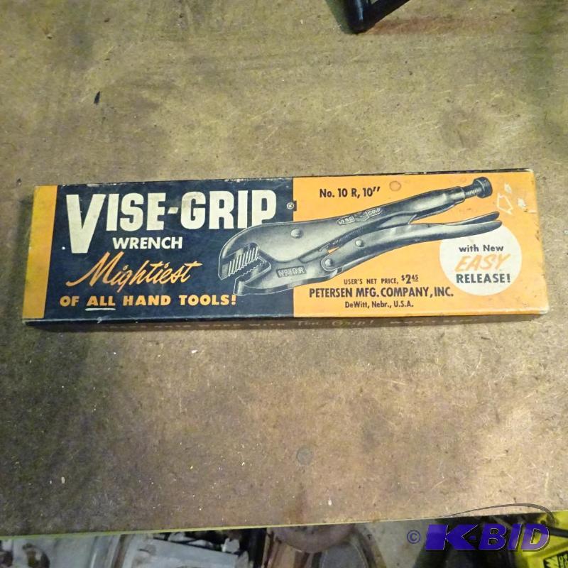 lot 76 image: Vintage Vise Grip in Original Box...