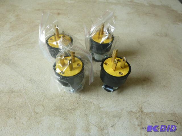 4 Male Replacement Plugs...