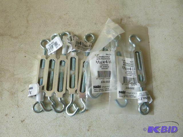 8 Turnbuckle Eye to Hook 732&quot X 4 34&q...