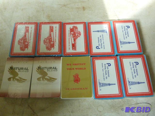 10 Decks of Playing Cards...