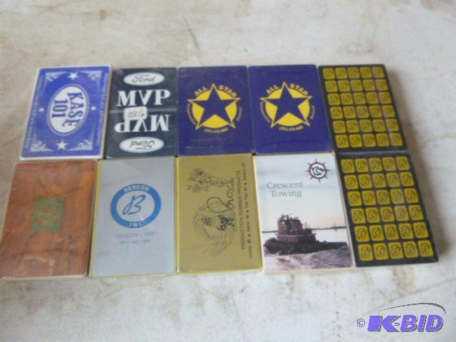 10 Decks of Playing Cards...